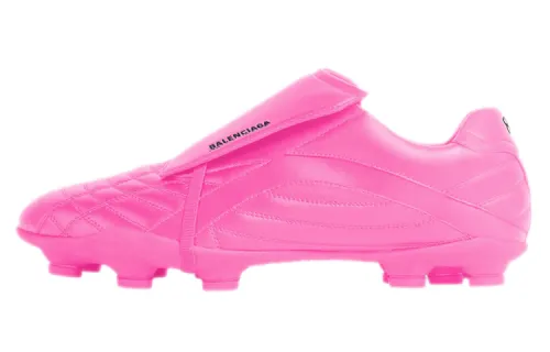 Balenciaga Soccer Sneakers 'Fluo Pink' Women's
