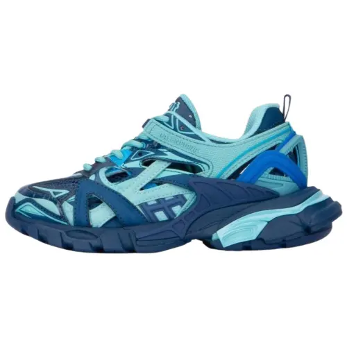 Balenciaga Track 2.0 Low top Casual Shoes Unisex Blue