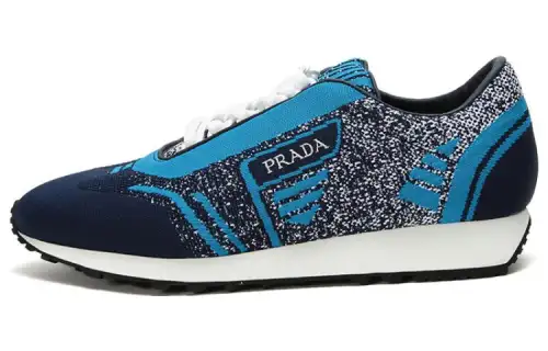 PRADA Knit Jacquard Fabric Low 'Navy'