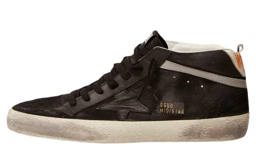 Golden Goose Mid-Star High-top Sneakers
