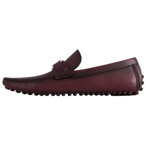 LOUIS VUITTON Hockenheim Gommino Loafers Men's Brown