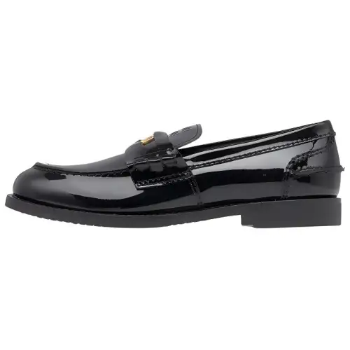 MIU MIU Penny Loafers Women's Black