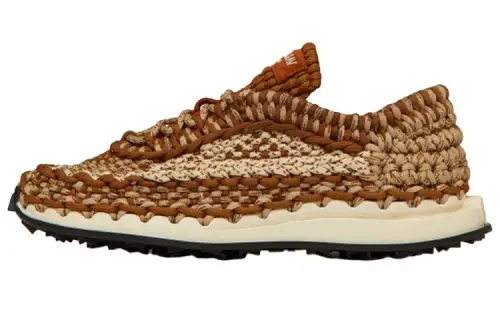 Valentino Crochet Sneakers 'Saddle Brown'