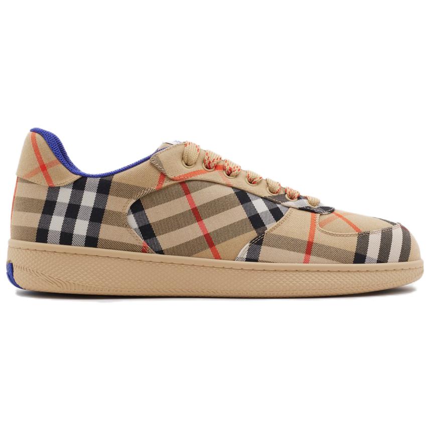 Burberry Terrace Low top Skateboard Shoes Men's Sandy Beige