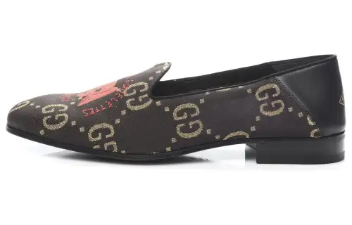 GUCCI GG Casual Shoes Men's Brown