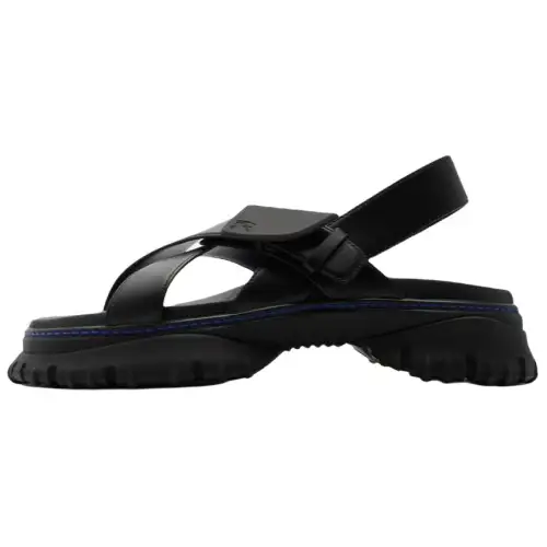 Burberry Crossover-straps Leather Sandals