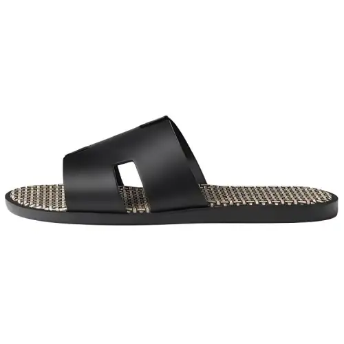 HERMES Izmir Slide Slippers Men's Black