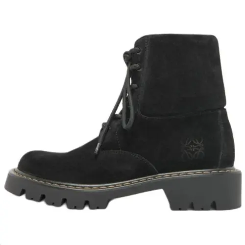 LOEWE Sierra Ankle Boots 3cm Men's Black