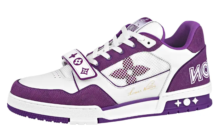 LOUIS VUITTON Lv Trainer 'White Violet'