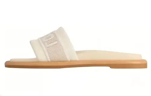 LOUIS VUITTON Bliss Slide Slippers Women's Beige
