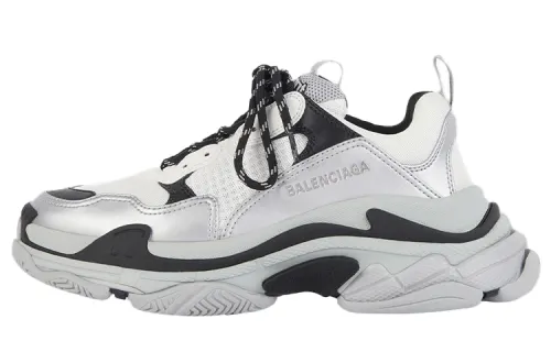 Balenciaga Triple S Grey Metallic