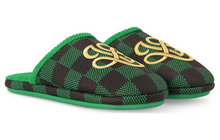 Сабо Louis Vuitton (зеленые) — фото 3