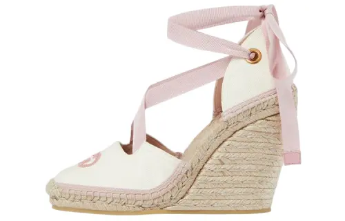 GUCCI Wedge Heel High Heels 3.7cm Women's White