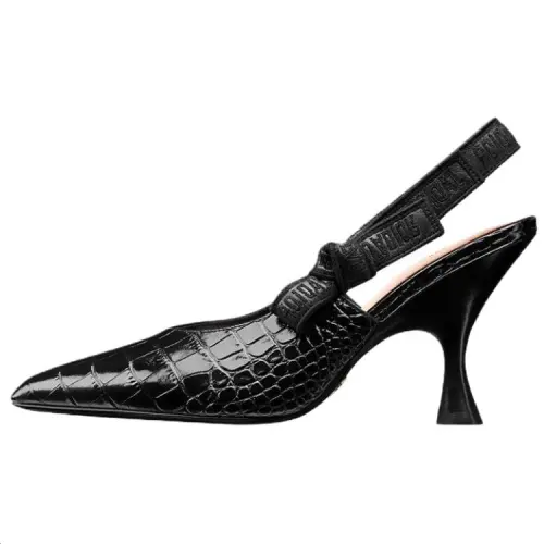 DIOR J'Adior Slim Heel High Heels 9cm Women's Black