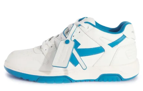 OFF WHITE Out Of Office 'OOO' Low White Blue FW23