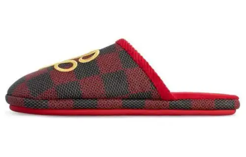 Louis Vuitton Palace Slipper 'Damier Pop - Red'