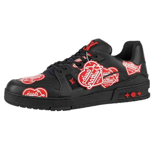 Louis Vuitton Nigo x Louis Vuitton Trainer 'Heart - Black'