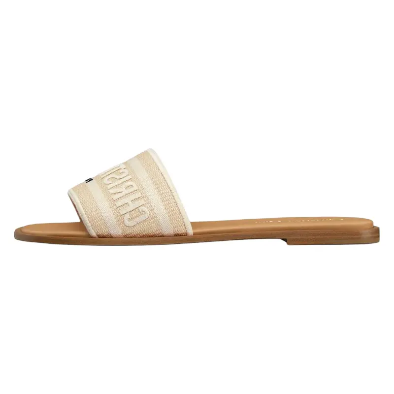 DIOR Dioriviera Slide Slippers Women's Beige