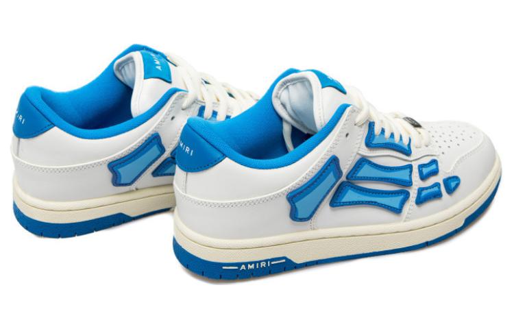 AMIRI Skel Top Low 'White Air Blue'