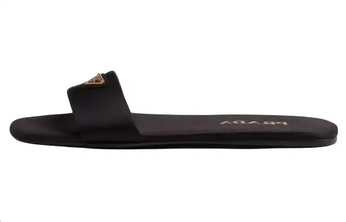 PRADA Slide Slippers Women's Black