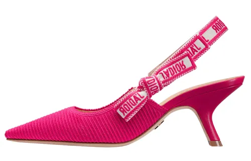DIOR J'Adior Cone Heel High Heels 6.5cm Women's Pink