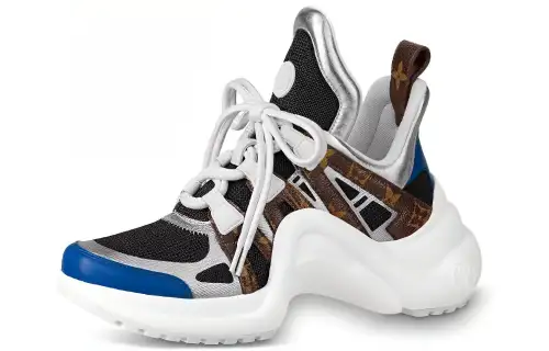 LOUIS VUITTON Lvxlol Arclight Trainer Black Blue Women's