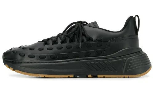 Bottega Veneta Speedster Cow Leather Low top Casual Shoes Men's Black