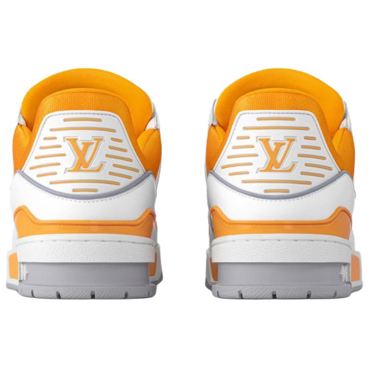 Мужские кеды Louis Vuitton Trainer (желтые) — фото 4