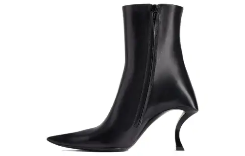 Balenciaga Hourglass Heeled Ankle Boots Women's