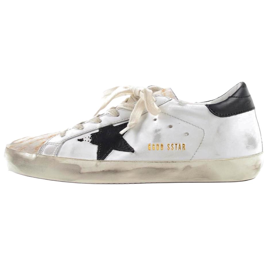 Женские кеды Golden Goose Super-Star (белые)