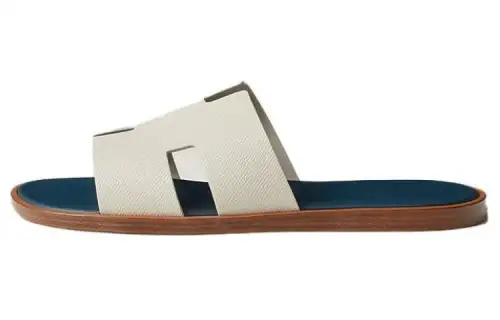 HERMES Izmir Slide Slippers Men's White