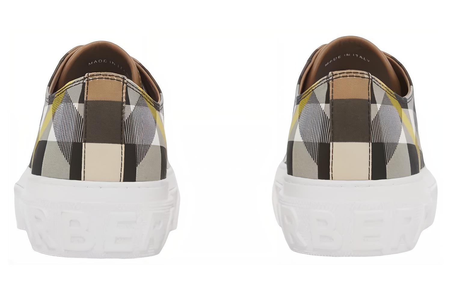 Женские кеды Burberry (серые) — фото 5