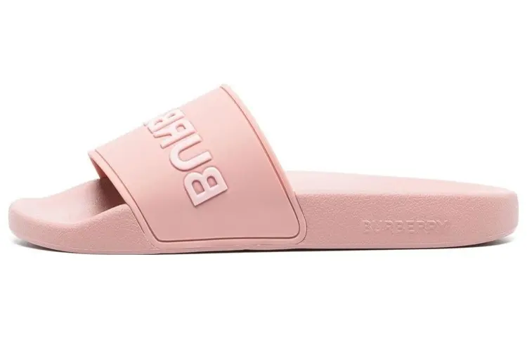Burberry Slide Slippers Women's Pink