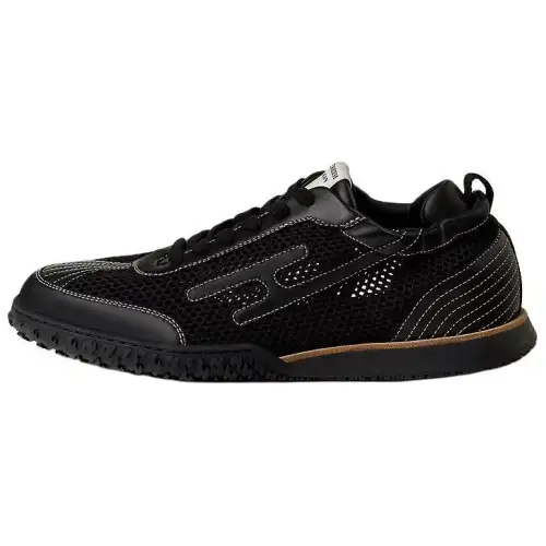 HERMES Jet Low top Casual Shoes Men's Black