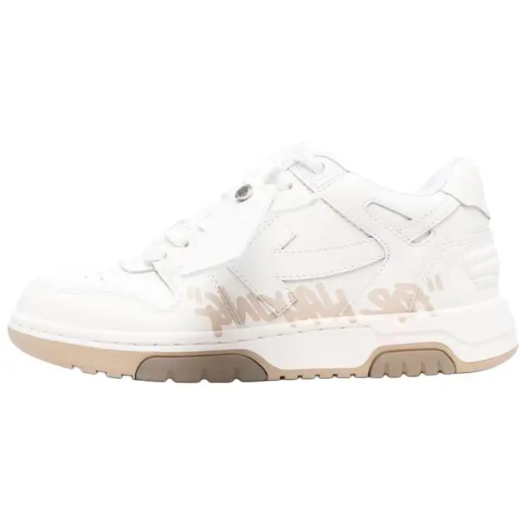OFF WHITE Out Of Office Low 'For Walking' White Sand Women's