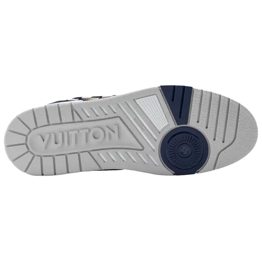 Кеды Louis Vuitton (бело-синие) — фото 6