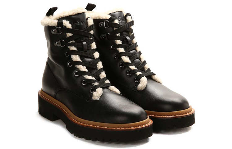 HOGAN Ankle Boots Women's Black