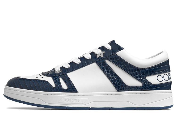 Jimmy Choo Hawaii Low top Stylish Skateboarding Shoes Men's Blue