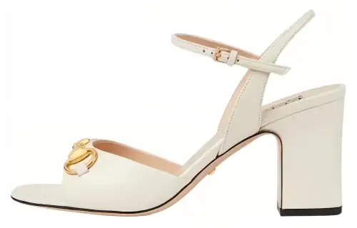 GUCCI Horsebit Mid-heel Sandals