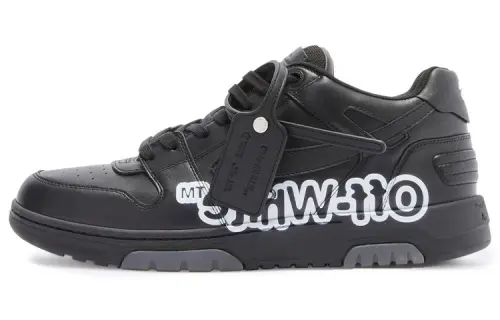 OFF WHITE Out Of Office Ooo Low Tops 'OFF WHITE' Black White