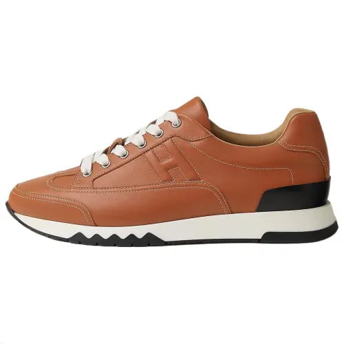 HERMES Trail Low top Casual Shoes Men's Brown