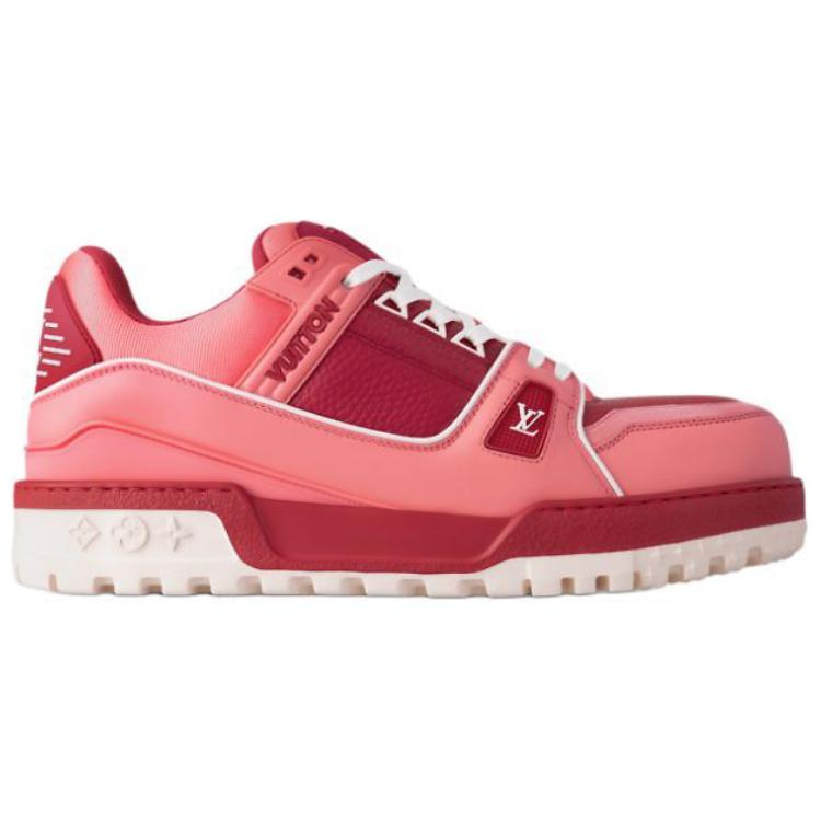 Мужские кроссовки Louis Vuitton LOUIS VUITTON Trainer Maxi (красный) — фото 2