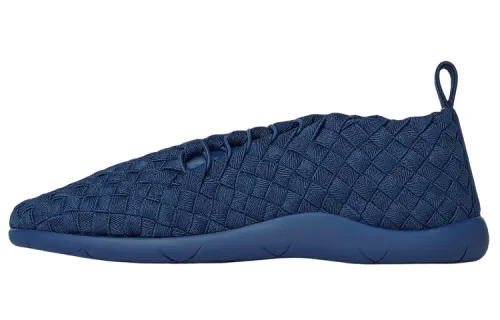 Bottega Veneta Intrecciato Lace Up Low top Casual Shoes Men's Blue