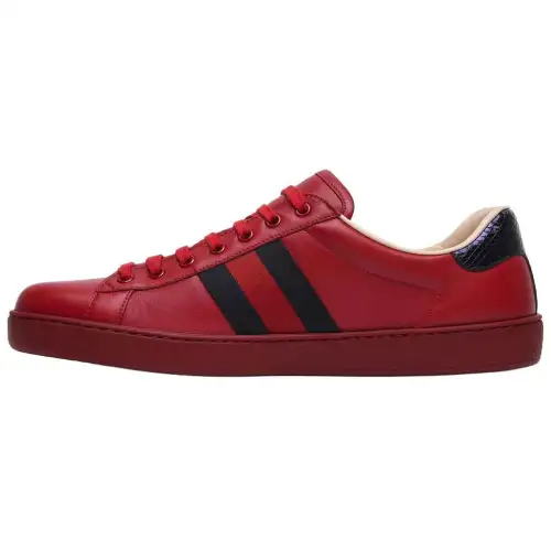 Gucci Ace Embroidered 'Red Bee'