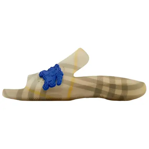 Burberry Slide Slippers Men's Beige