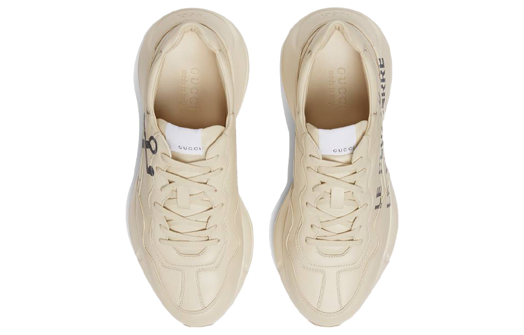 Мужские кроссовки Gucci Rhyton (белый) — фото 5