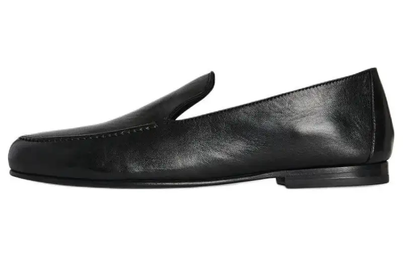 THE ROW Colette Leather Loafer