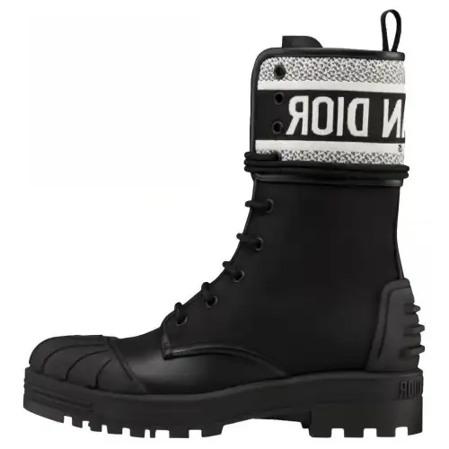 DIOR Women's D-Major Ankle Boot 'Black White'