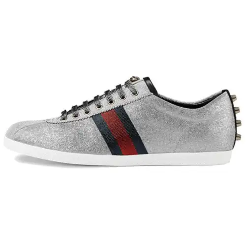 Gucci Web Sneaker 'Glitter Studs'