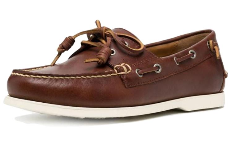 Polo Ralph Lauren Merton leather boat shoes